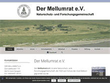 Tablet Screenshot of mellumrat.de